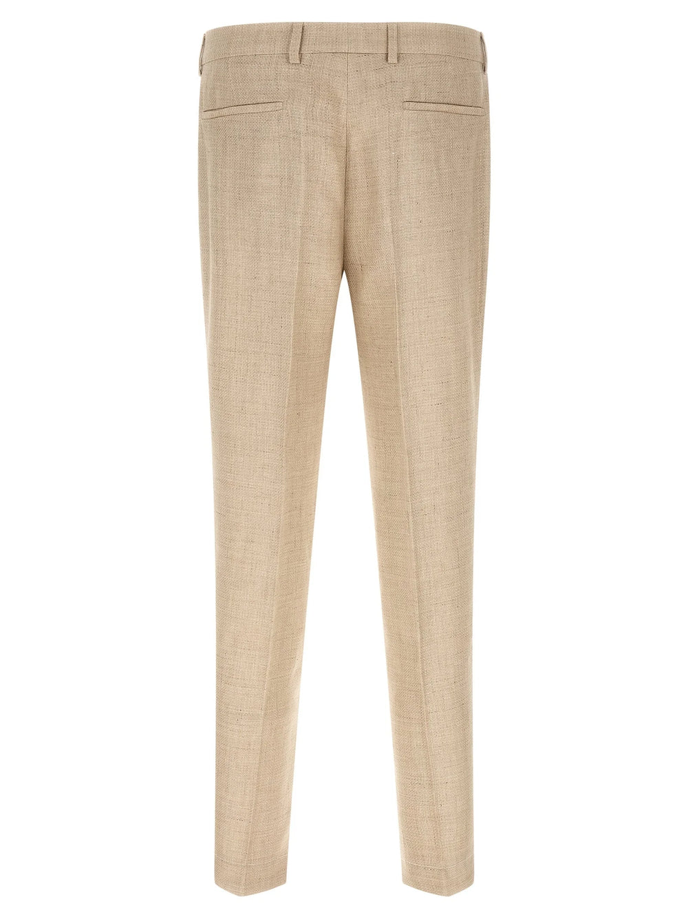 Brunello Cucinelli Beige Silk Two-Piece Suit