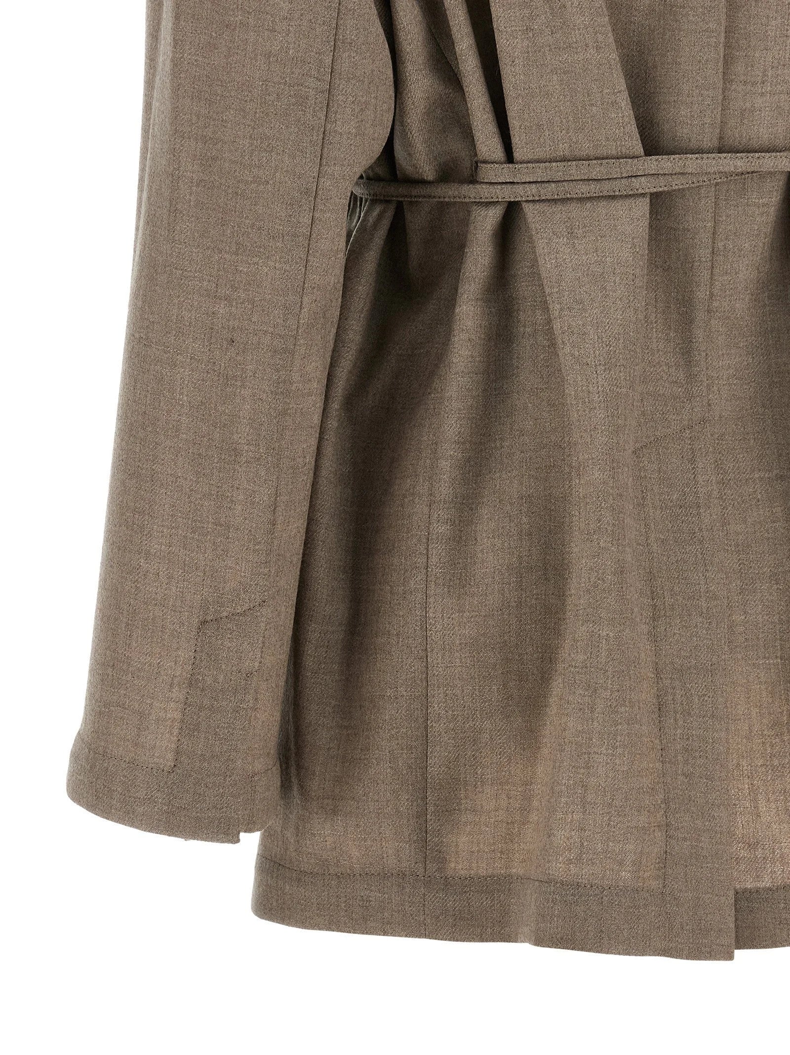Brunello Cucinelli Beige Virgin Wool Blazer
