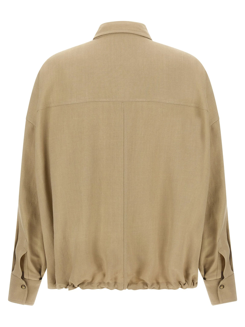 Brunello Cucinelli Beige Viscose Blouse