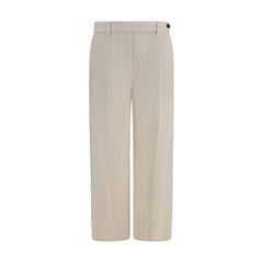 Brunello Cucinelli Beige Viscose Casual Pants