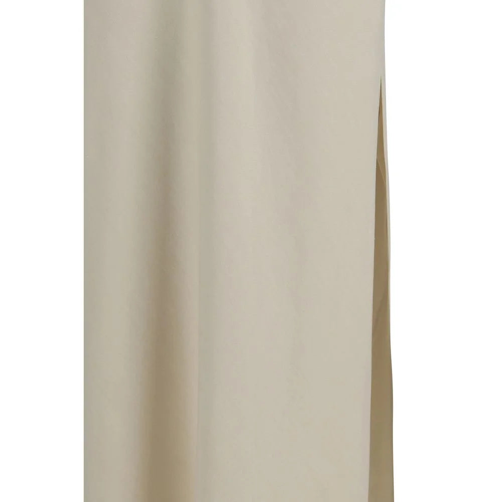 Brunello Cucinelli Beige Viscose Long Skirt