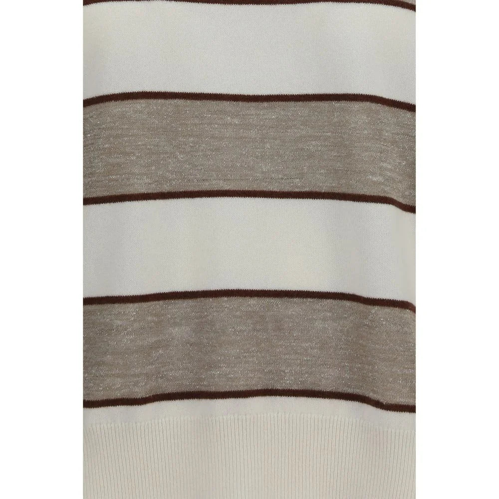 Brunello Cucinelli Beige Wool Oves Aries Sweatshirt