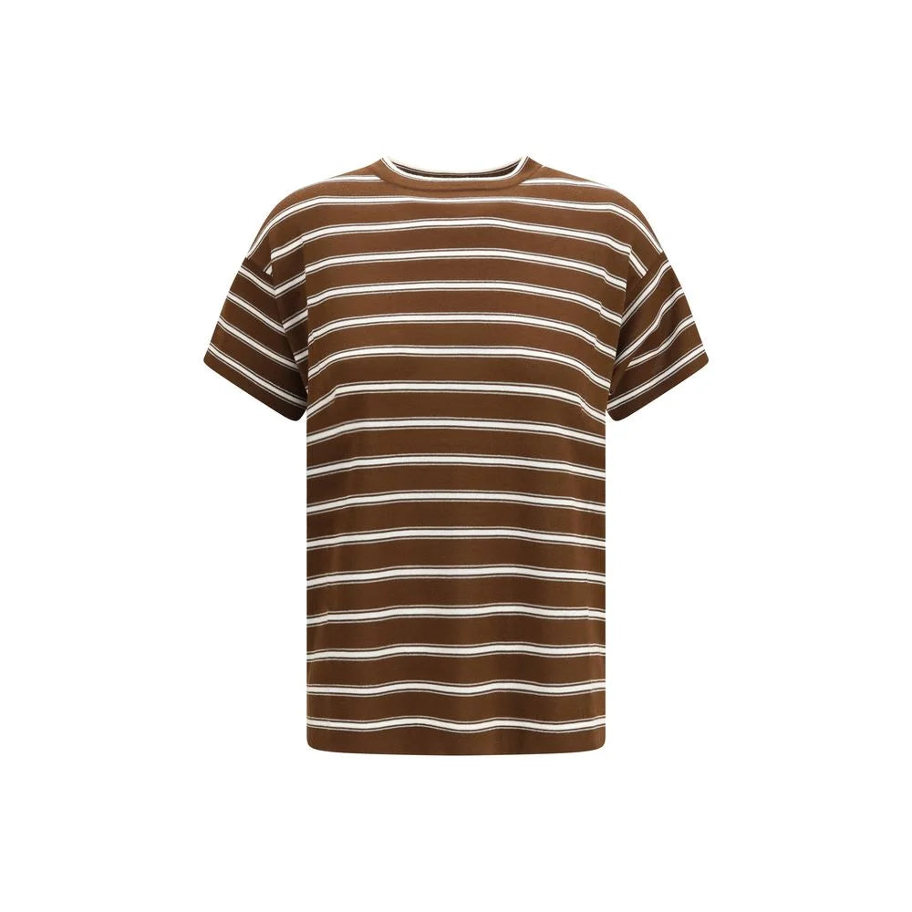Brunello Cucinelli Beige Wool Oves Aries T-Shirt - XL