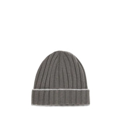 Brunello Cucinelli Bicolor Cashmere Beanie