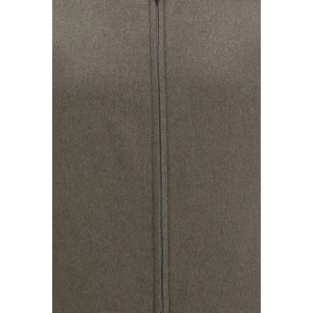 Brunello Cucinelli Bicolor Cashmere Bomber - IT50 | L