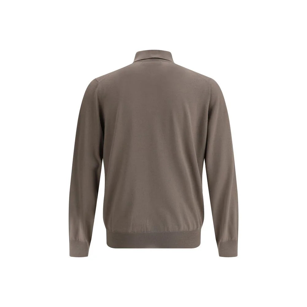 Brunello Cucinelli Bicolor Cashmere Dress Shirt - IT52 | XL