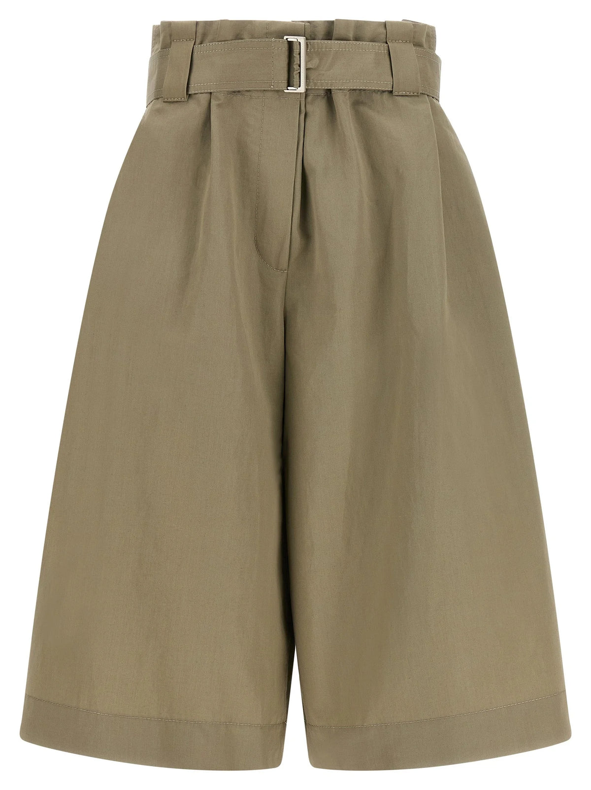 Brunello Cucinelli Bicolor Cotton Bermuda Shorts