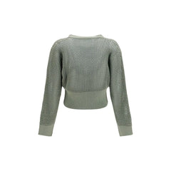 Brunello Cucinelli Bicolor Cotton Cardigan - L