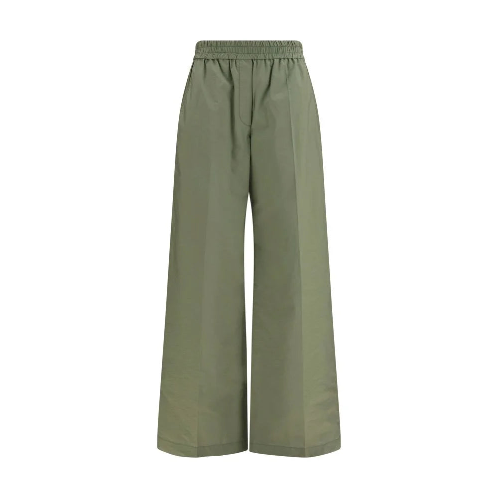 Brunello Cucinelli Bicolor Cotton Casual Pants
