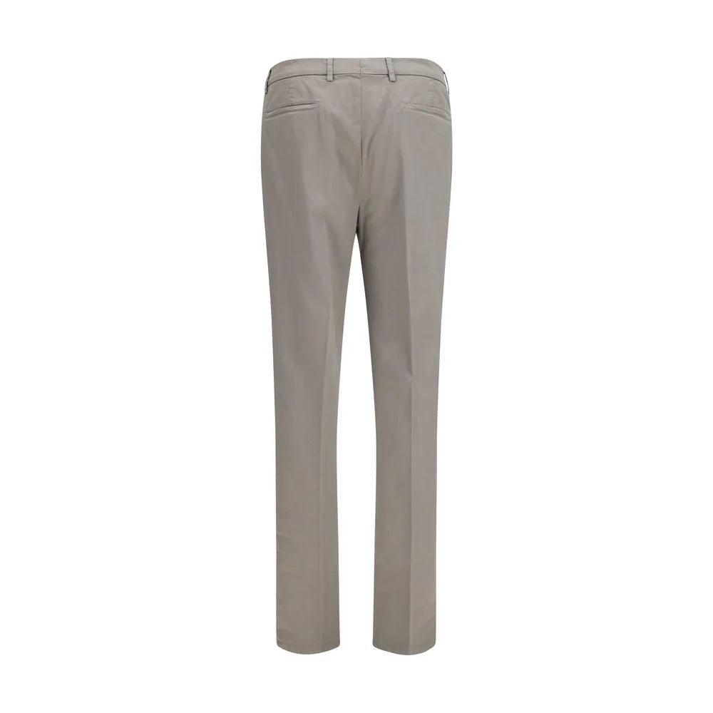 Brunello Cucinelli Bicolor Cotton Chino Pants