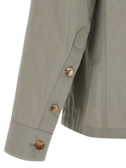 Brunello Cucinelli Bicolor Cotton Shell Jacket