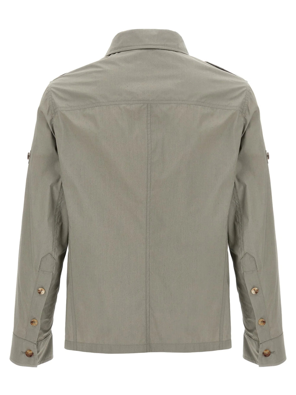 Brunello Cucinelli Bicolor Cotton Shell Jacket