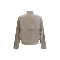 Brunello Cucinelli Bicolor Leather Jacket