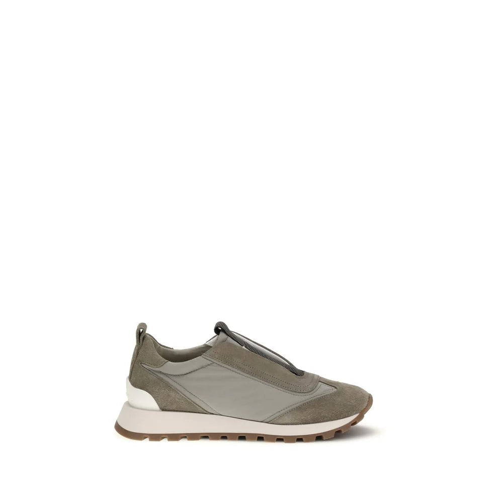Brunello Cucinelli Bicolor Polyester Sneakers - EU40/US10