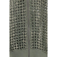 Brunello Cucinelli Bicolor Silk Bomber - M