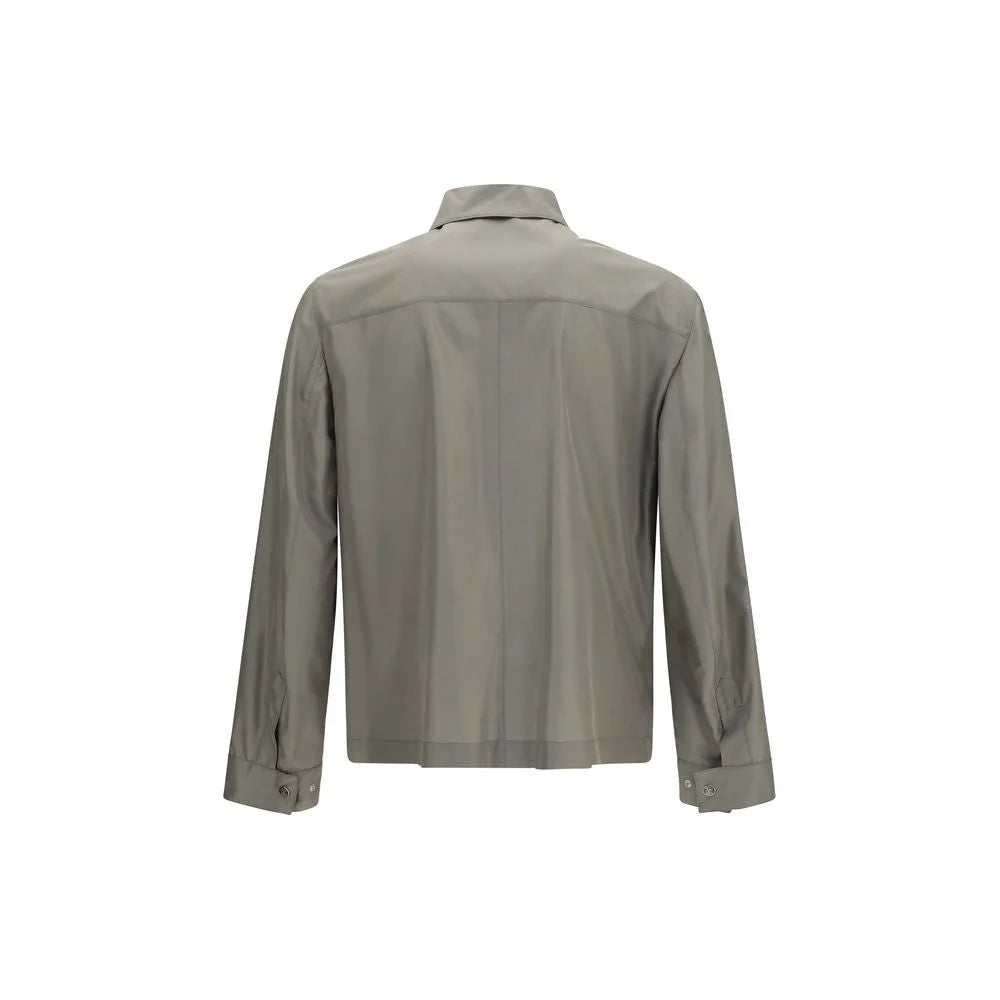 Brunello Cucinelli Bicolor Silk Jacket
