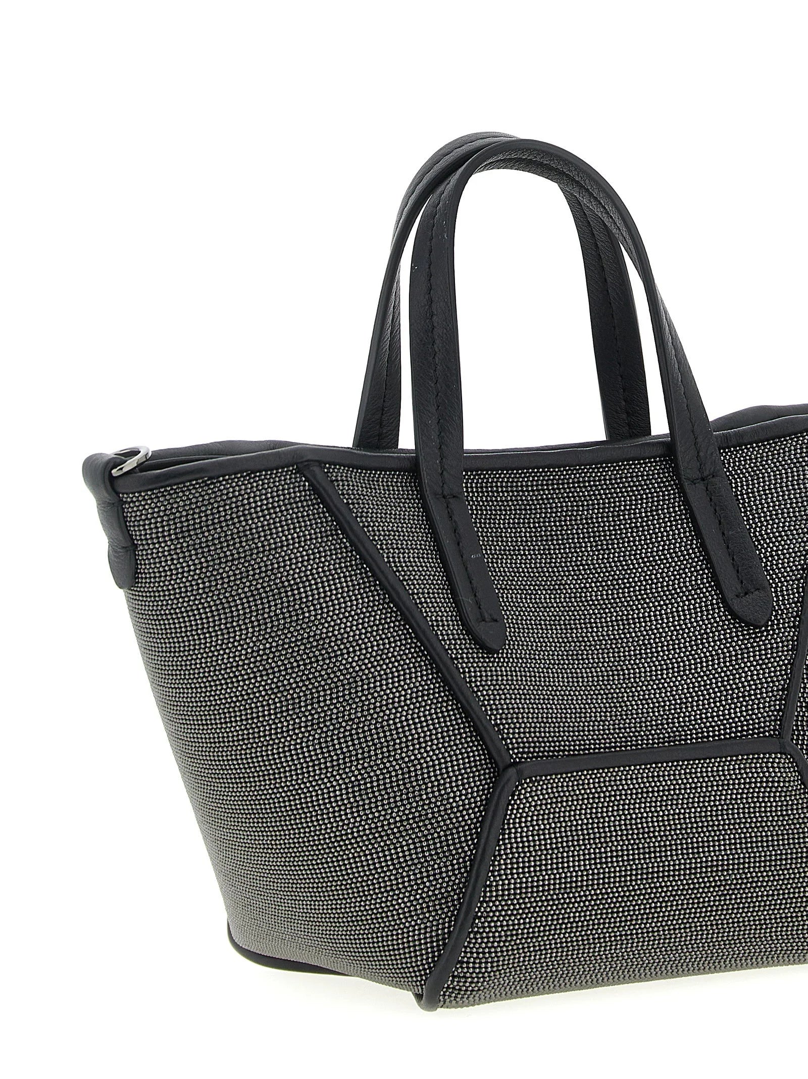 Brunello Cucinelli Black Brass Handbag