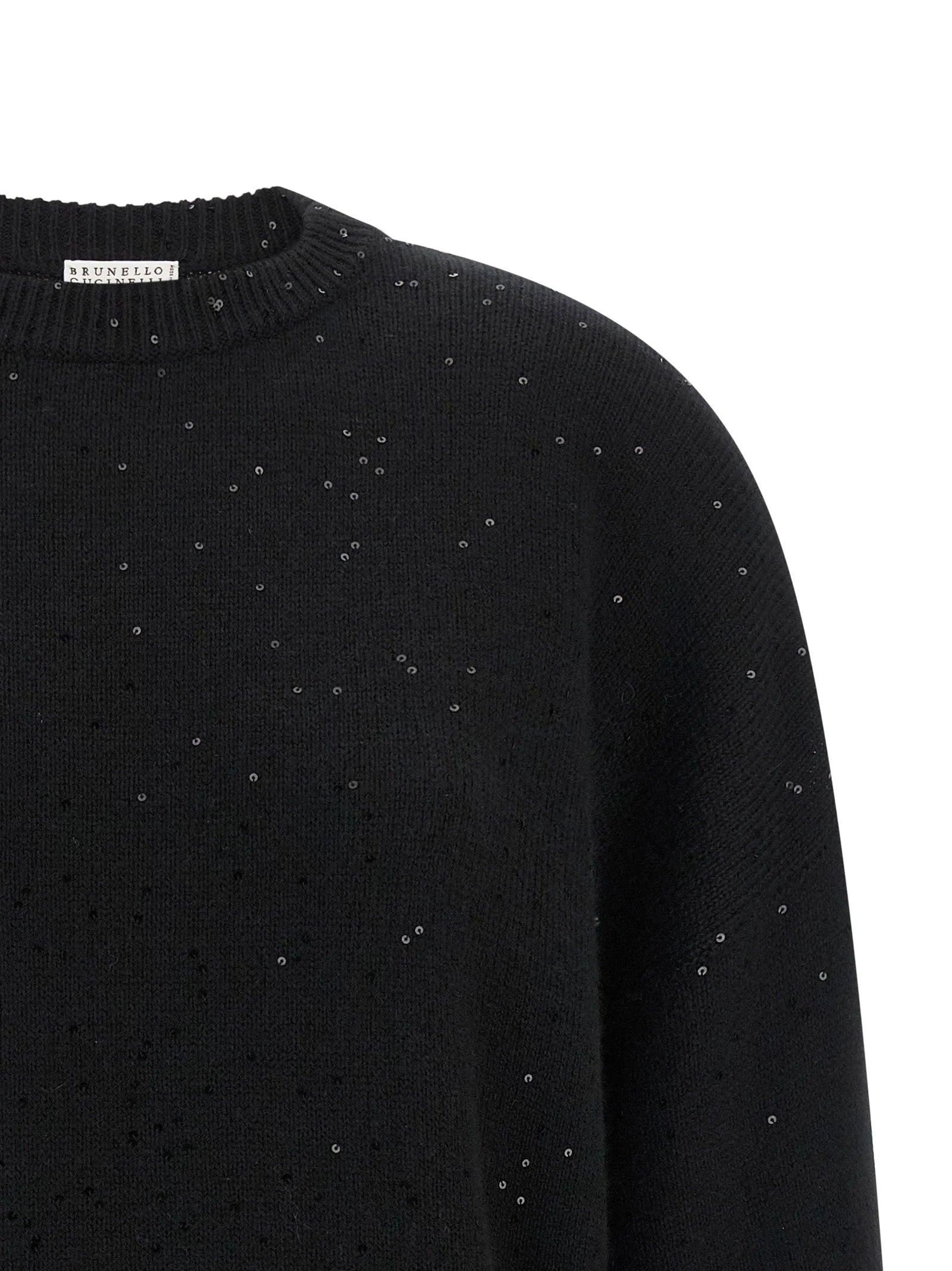 Brunello Cucinelli Black Cashmere Cardigan
