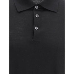 Brunello Cucinelli Black Cashmere Dress Shirt