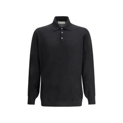 Brunello Cucinelli Black Cashmere Dress Shirt