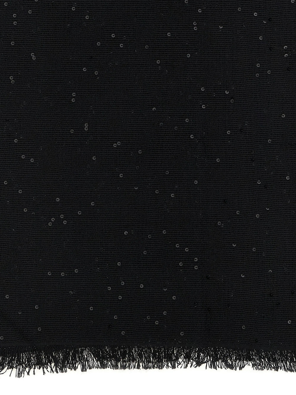 Brunello Cucinelli Black Cashmere Scarf