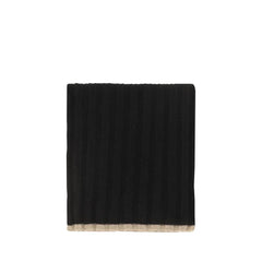 Brunello Cucinelli Black Cashmere Scarf