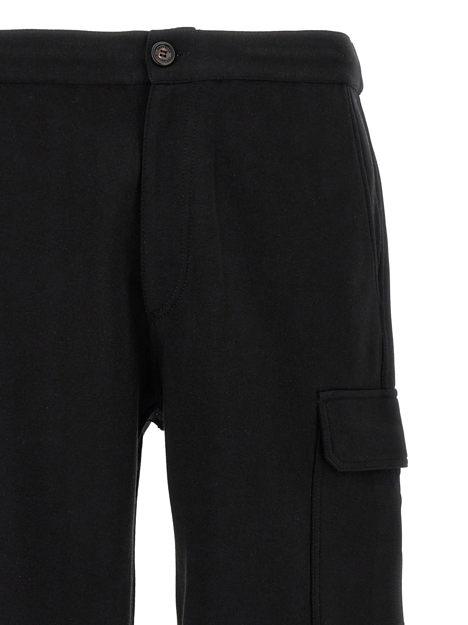 Brunello Cucinelli Black Cotton Bermuda Shorts - XXL