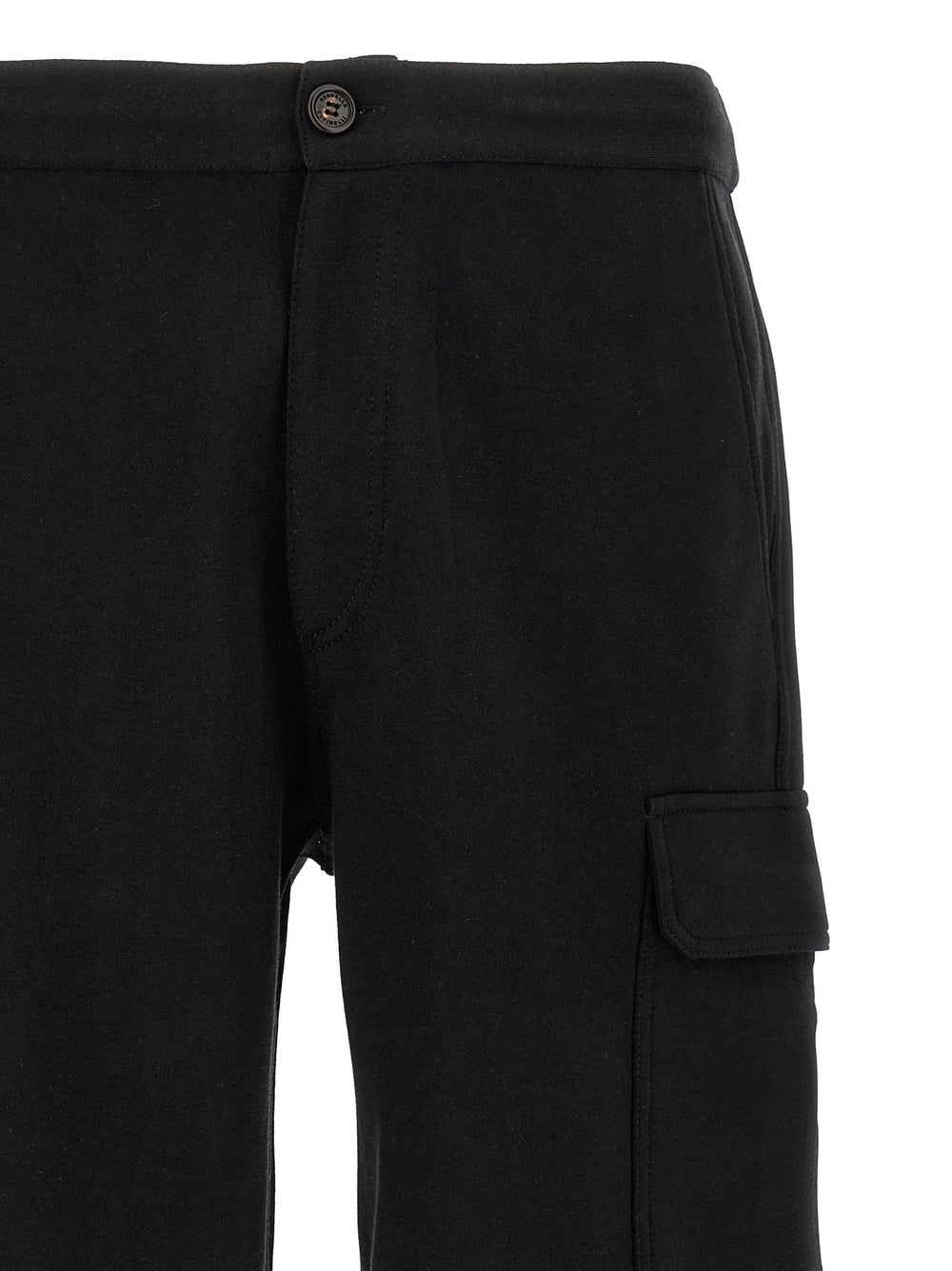 Brunello Cucinelli Black Cotton Bermuda Shorts - XXL