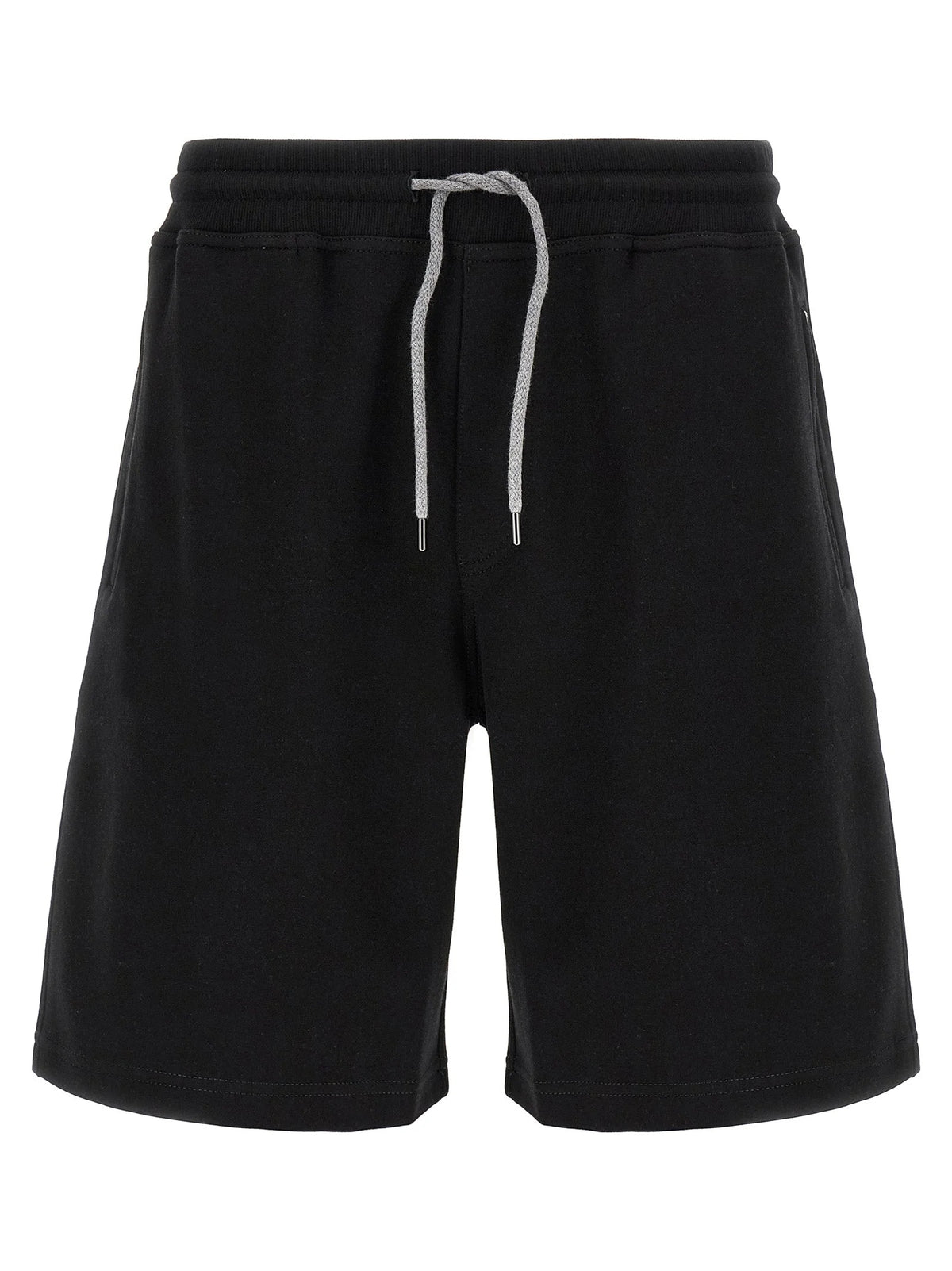 Brunello Cucinelli Black Cotton Bermuda Shorts - XXL