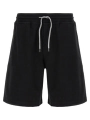 Brunello Cucinelli Black Cotton Bermuda Shorts - XXL