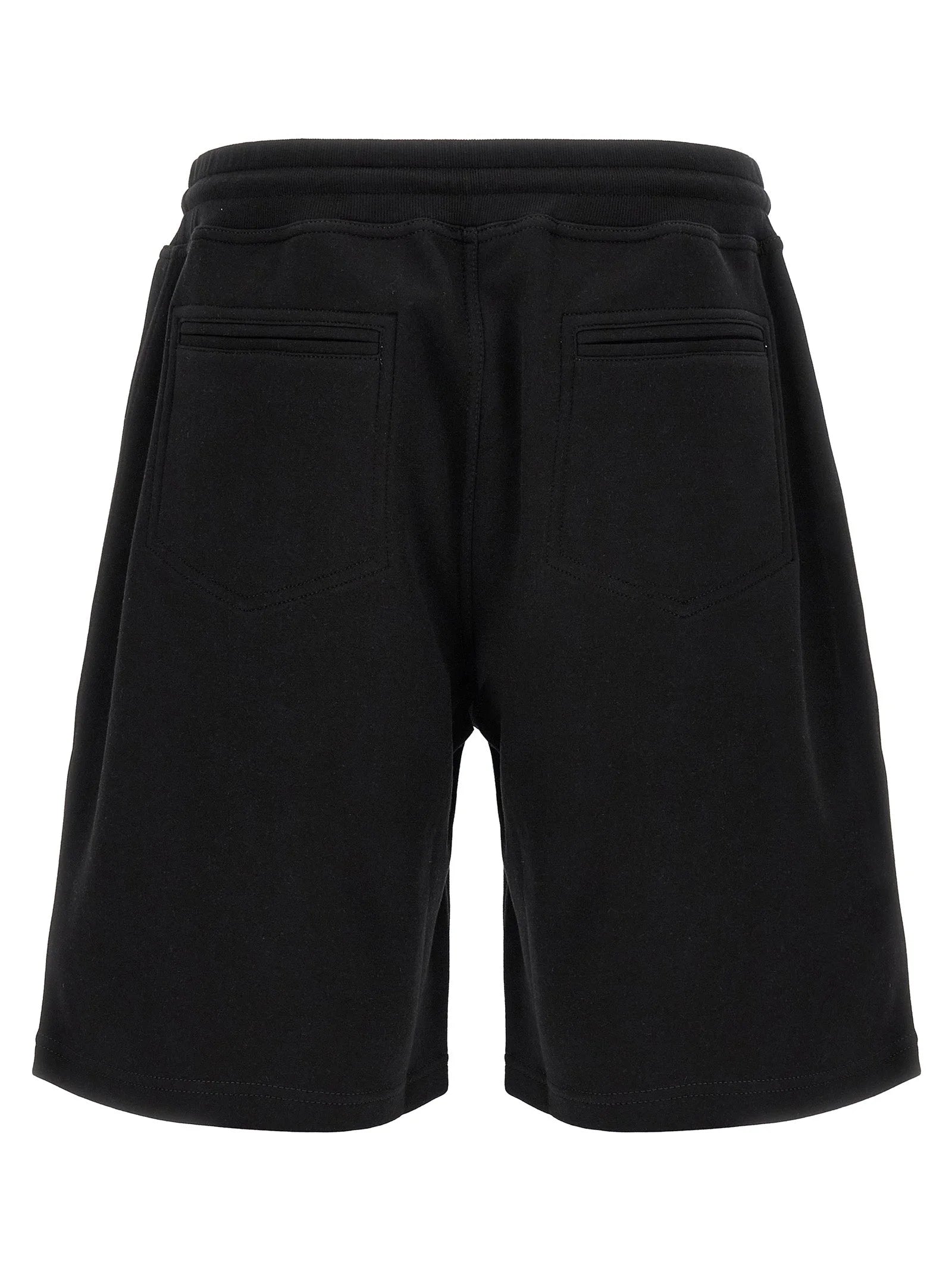 Brunello Cucinelli Black Cotton Bermuda Shorts - XXL