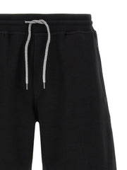 Brunello Cucinelli Black Cotton Bermuda Shorts - XXL