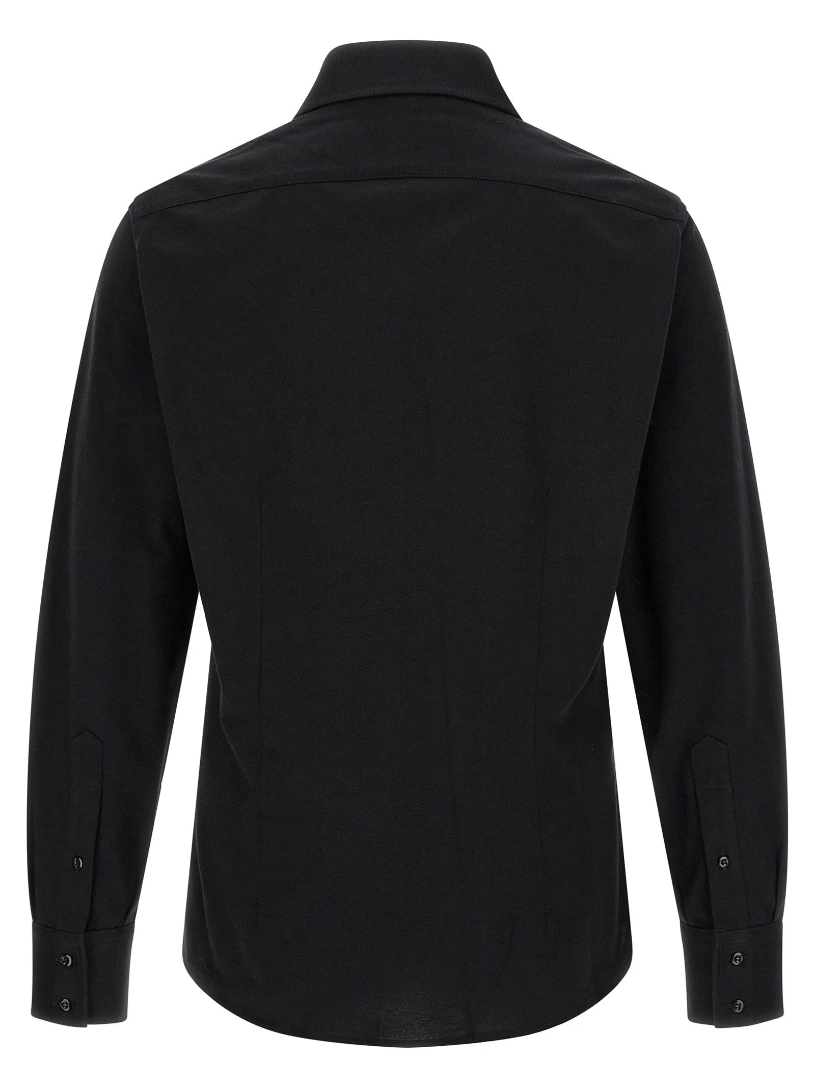 Brunello Cucinelli Black Cotton Blouse