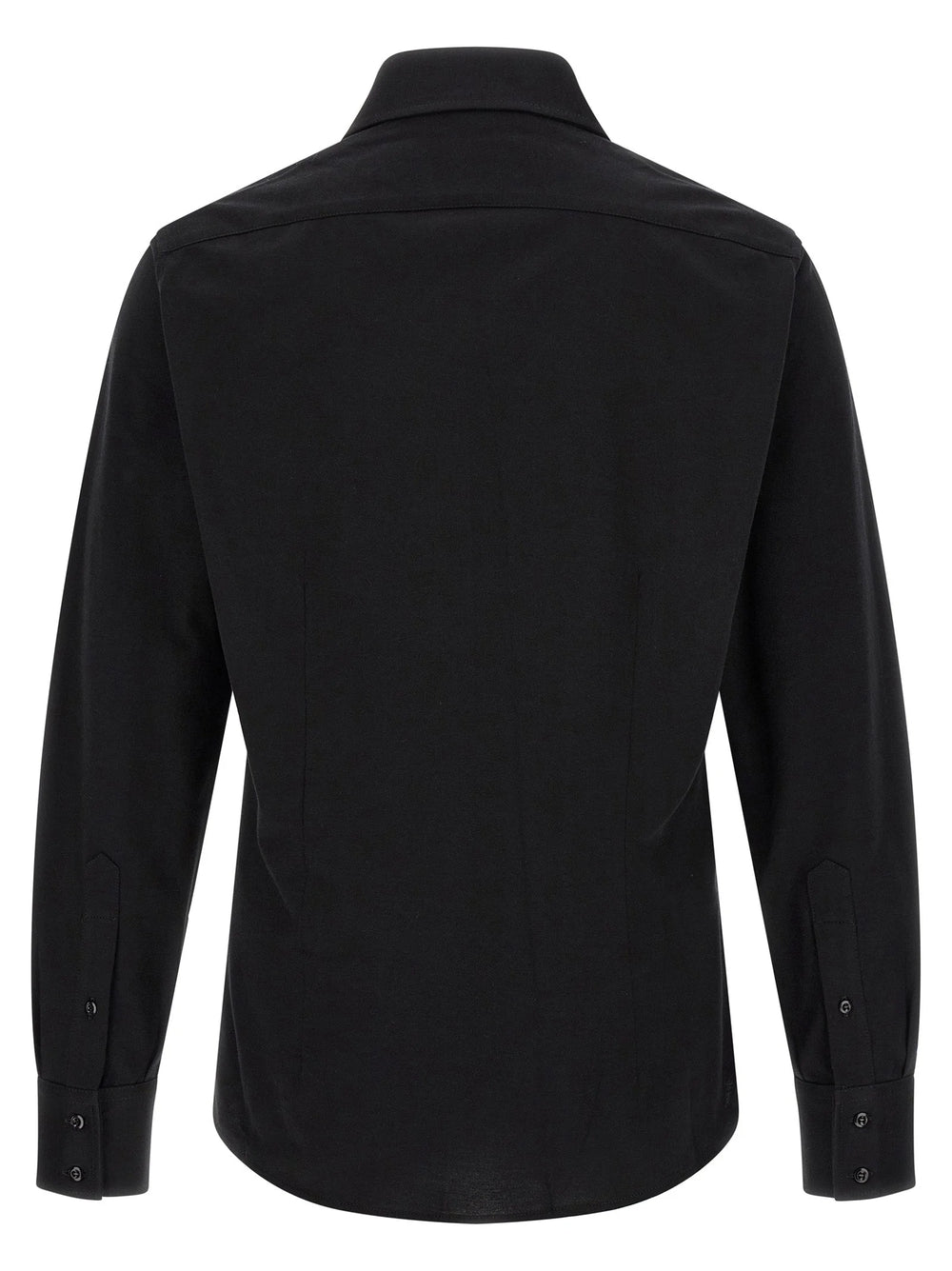 Brunello Cucinelli Black Cotton Blouse