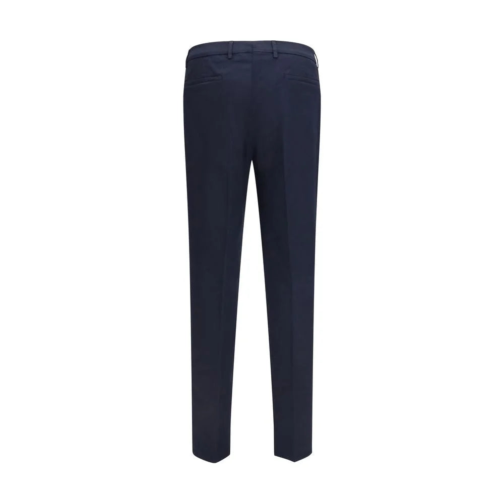 Brunello Cucinelli Black Cotton Chino Pants