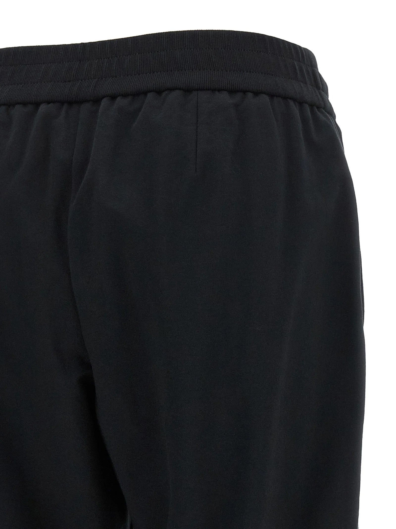 Brunello Cucinelli Black Cotton Joggers (Workout Pants)