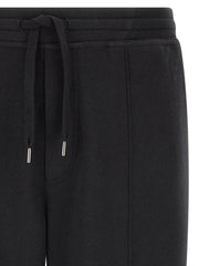 Brunello Cucinelli Black Cotton Joggers (Workout Pants)