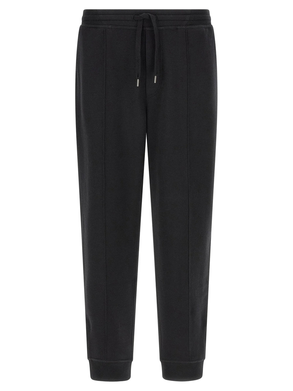 Brunello Cucinelli Black Cotton Joggers (Workout Pants)