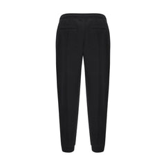 Brunello Cucinelli Black Cotton Joggers (Workout Pants)