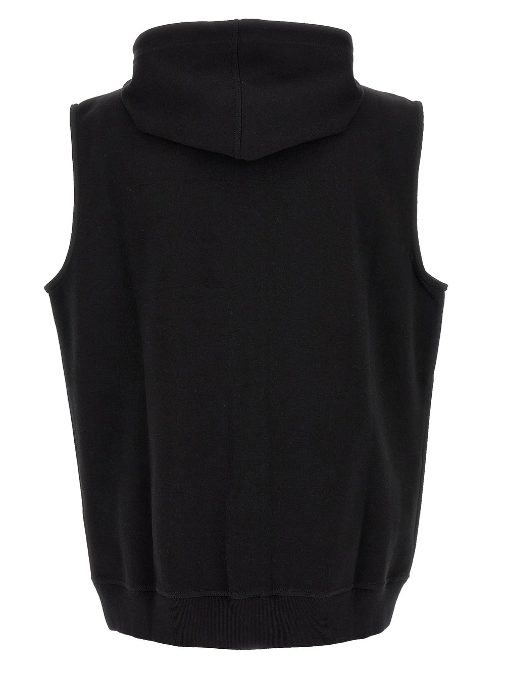 Brunello Cucinelli Black Cotton Sleeveless Jacket