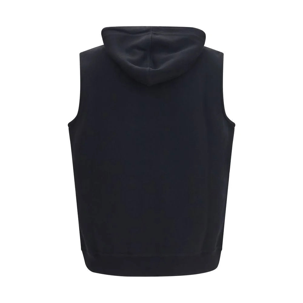 Brunello Cucinelli Black Cotton Sweatshirt