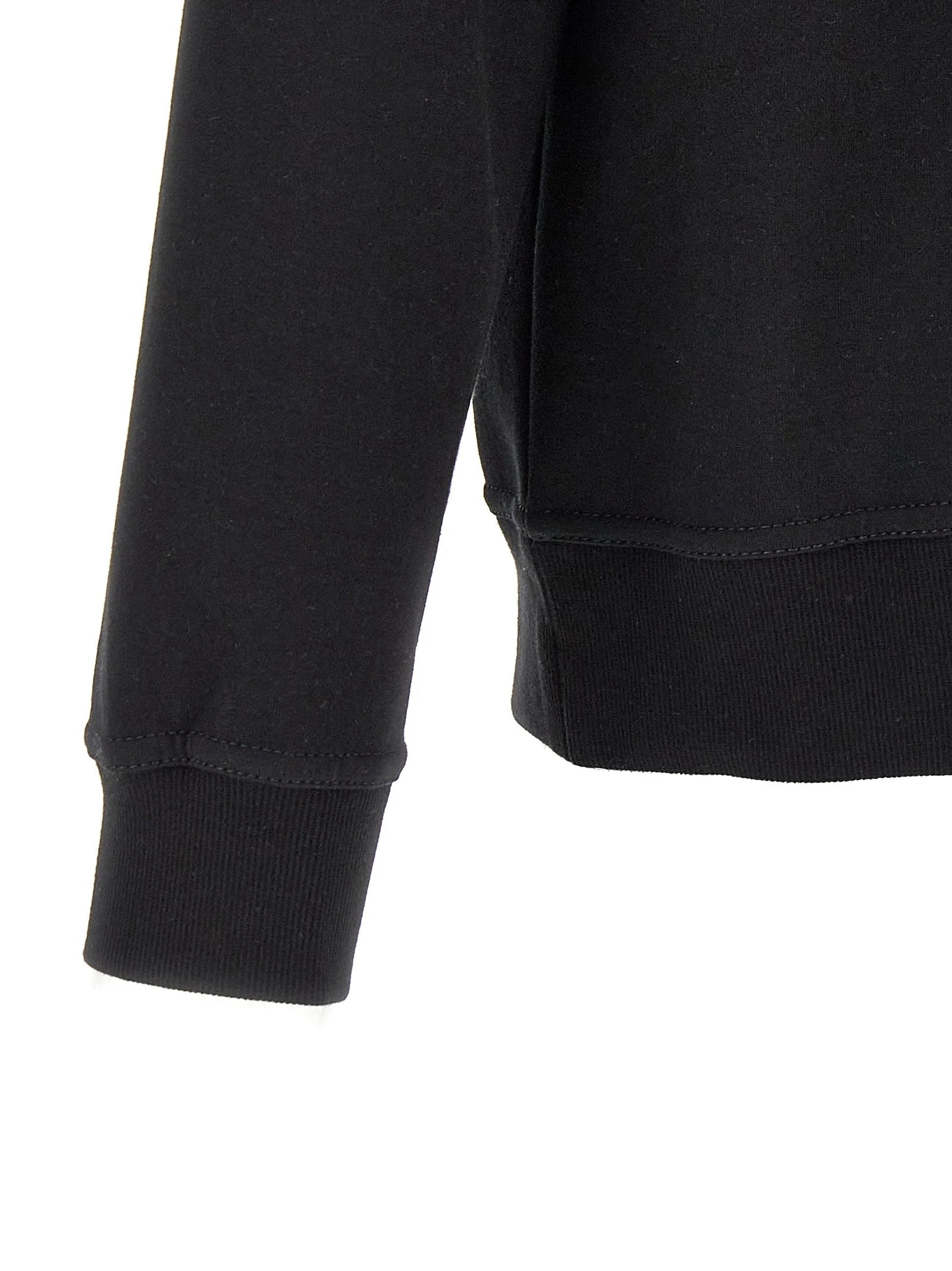 Brunello Cucinelli Black Cotton Sweatshirt