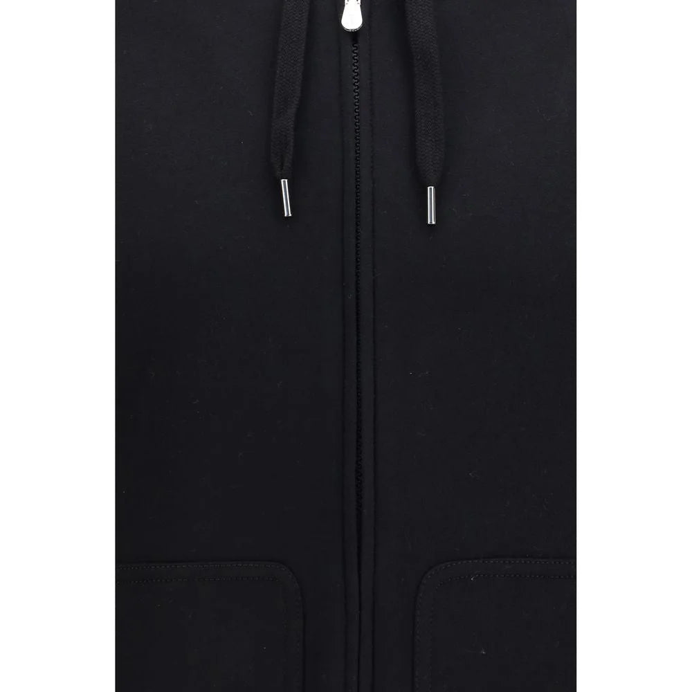 Brunello Cucinelli Black Cotton Sweatshirt