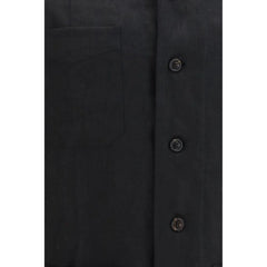 Brunello Cucinelli Black Linen Denim Jacket - S