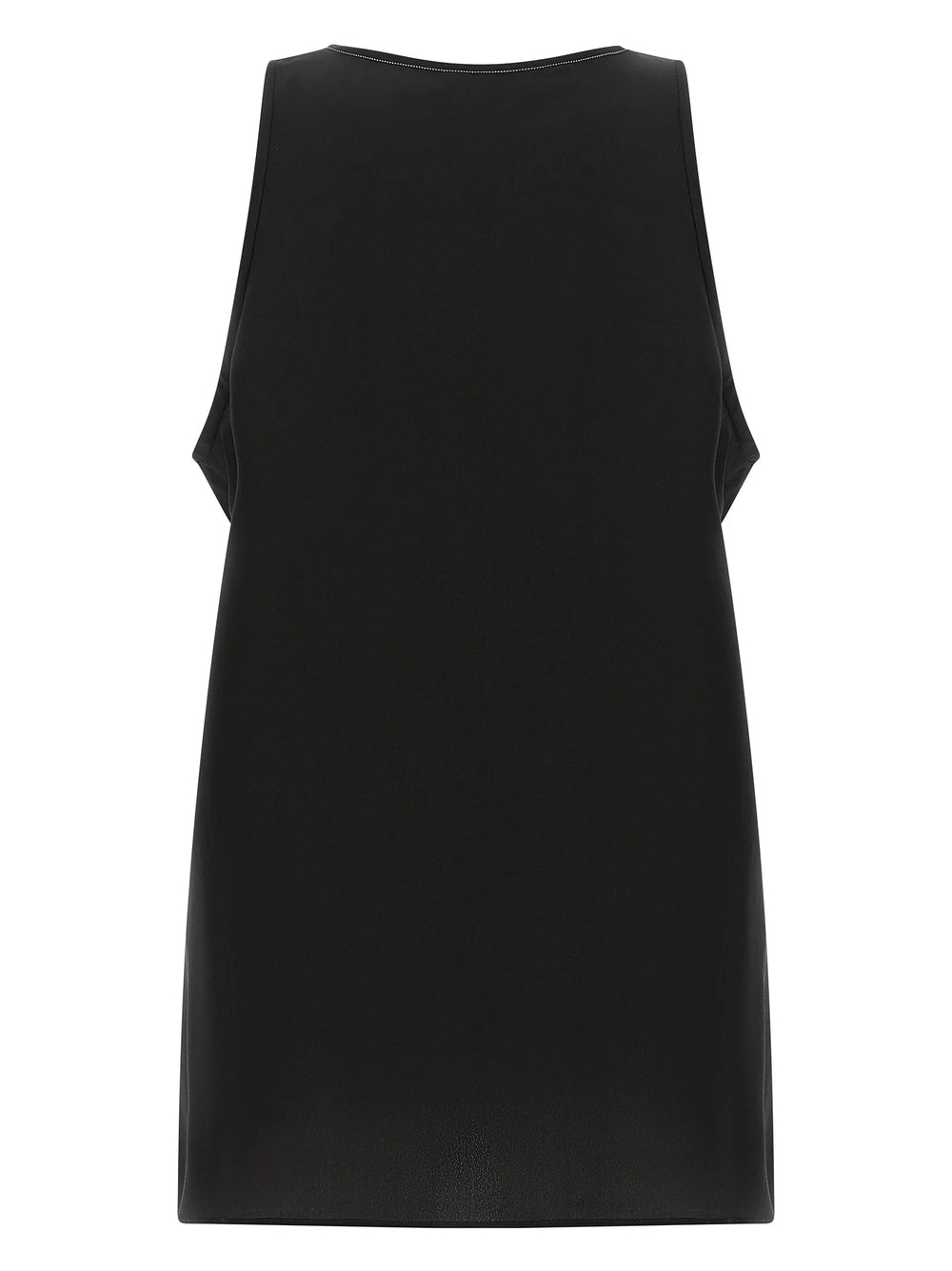 Brunello Cucinelli Black Silk Shirt