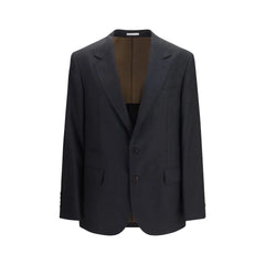 Brunello Cucinelli Black Wool Oves Aries Jacket