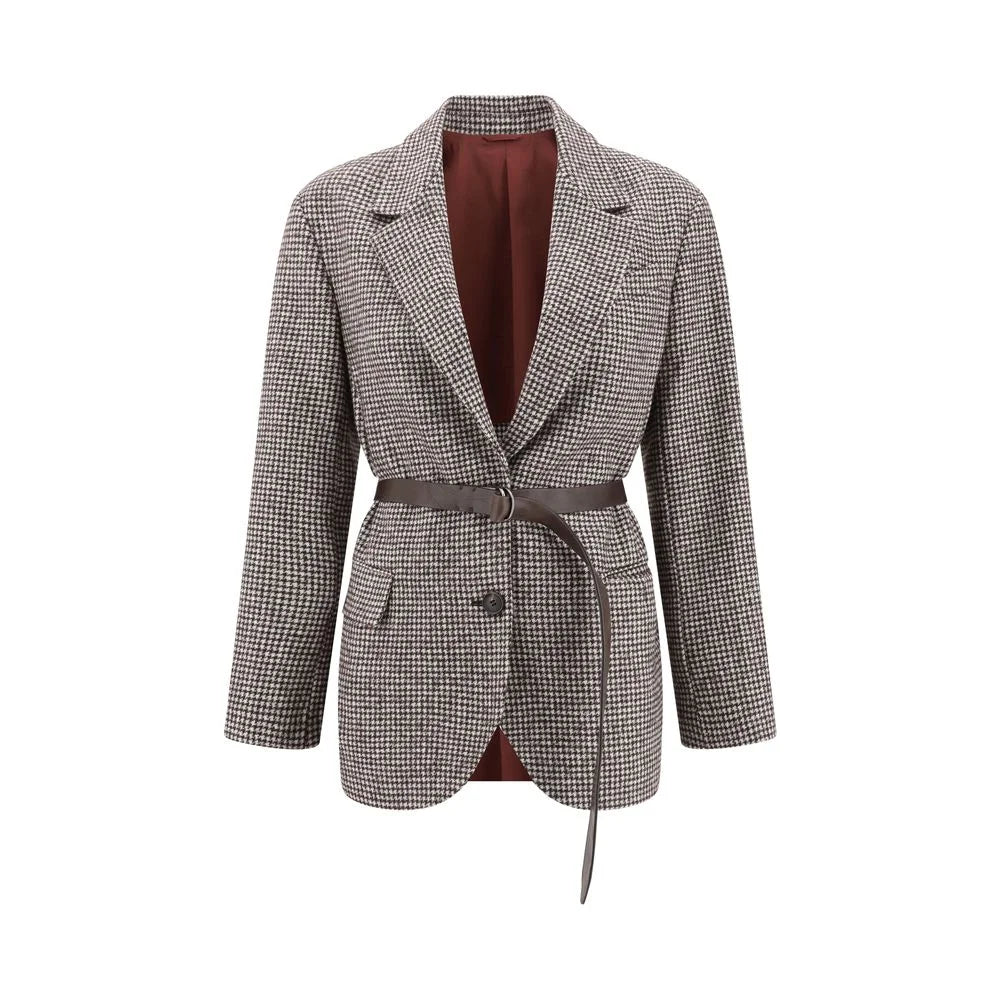 Brunello Cucinelli Blazer Jacket with belt - Sport Jackets