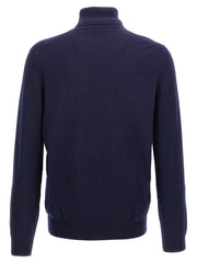 Brunello Cucinelli Blue Cashmere Cardigan