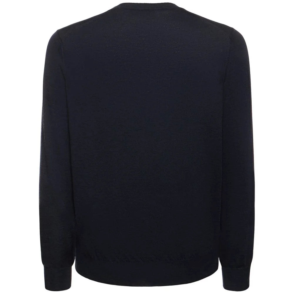 Brunello Cucinelli Blue Cashmere Men Sweater - Sweaters
