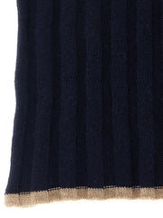 Brunello Cucinelli Blue Cashmere Scarf